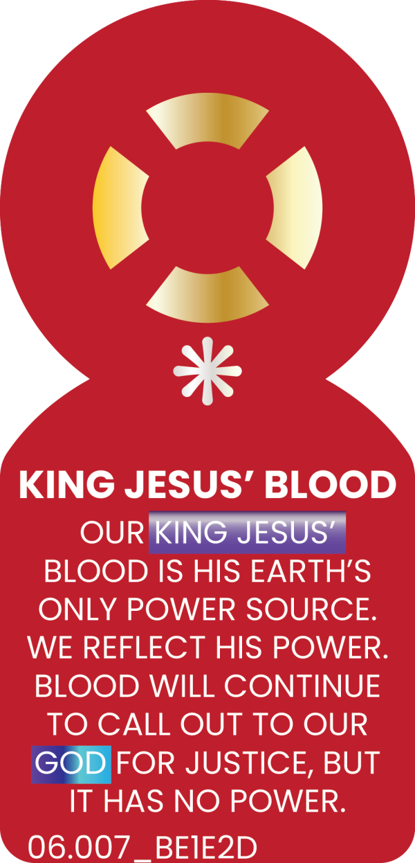 KING JESUS' BLOOD